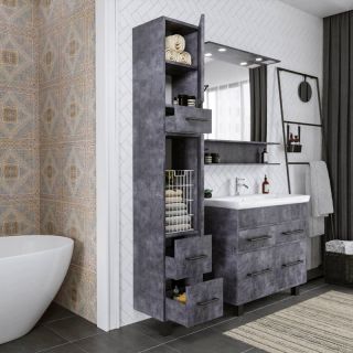 Пенал Бриклаер Чили 4627125415197 35 см цемент